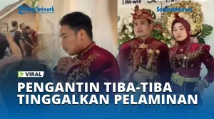 Viral Video of a Bride and Groom in Central Lombok Suddenly Leaving the Wedding Stage