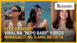 Viral na “nepo baby” videos ikinagalit ng ilang artista | Agenda Weekend