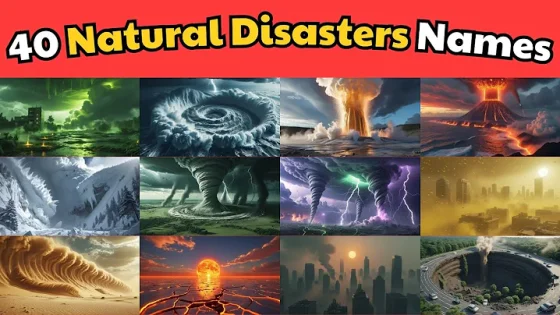 40 Disasters on Earth Explained for Kids Learn English with Fun & Easy Disaster Lessons ️❄️