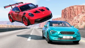 Car Crashes Marathon 2024 #1 - BeamNG Drive CrashBoomPunk