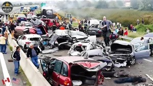 Top 100 Best Brutal Car Crash Moments 2025 – Idiots in Cars Get Instant Karma