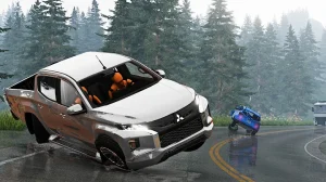 BeamNG Drive - Realistic Car Crashes | Dangerous Driving #11