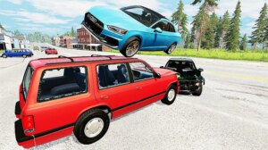 Speed Car VS Traffic Accident #9 High Speed Cars Crashes - BeamNG Drive